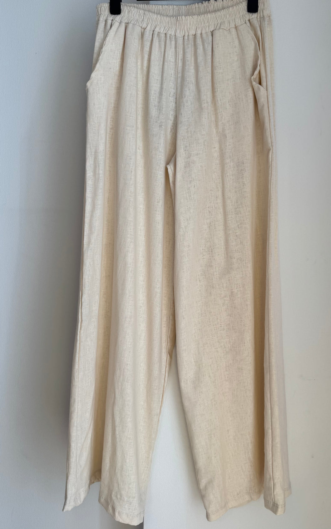 PANTALON LINO CRUDO