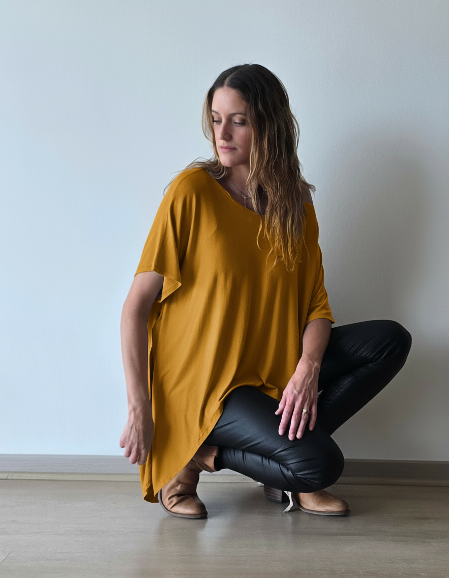 POLERA ALGODON MANGA CORTA