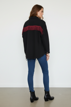 Cargar imagen en el visor de la galería, CHAQUETA JEANS NEGRA
