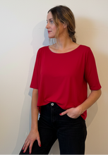 Cargar imagen en el visor de la galería, Polera algodón manga 3/4
