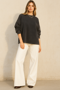 PANTALON CUERINA BLANCO