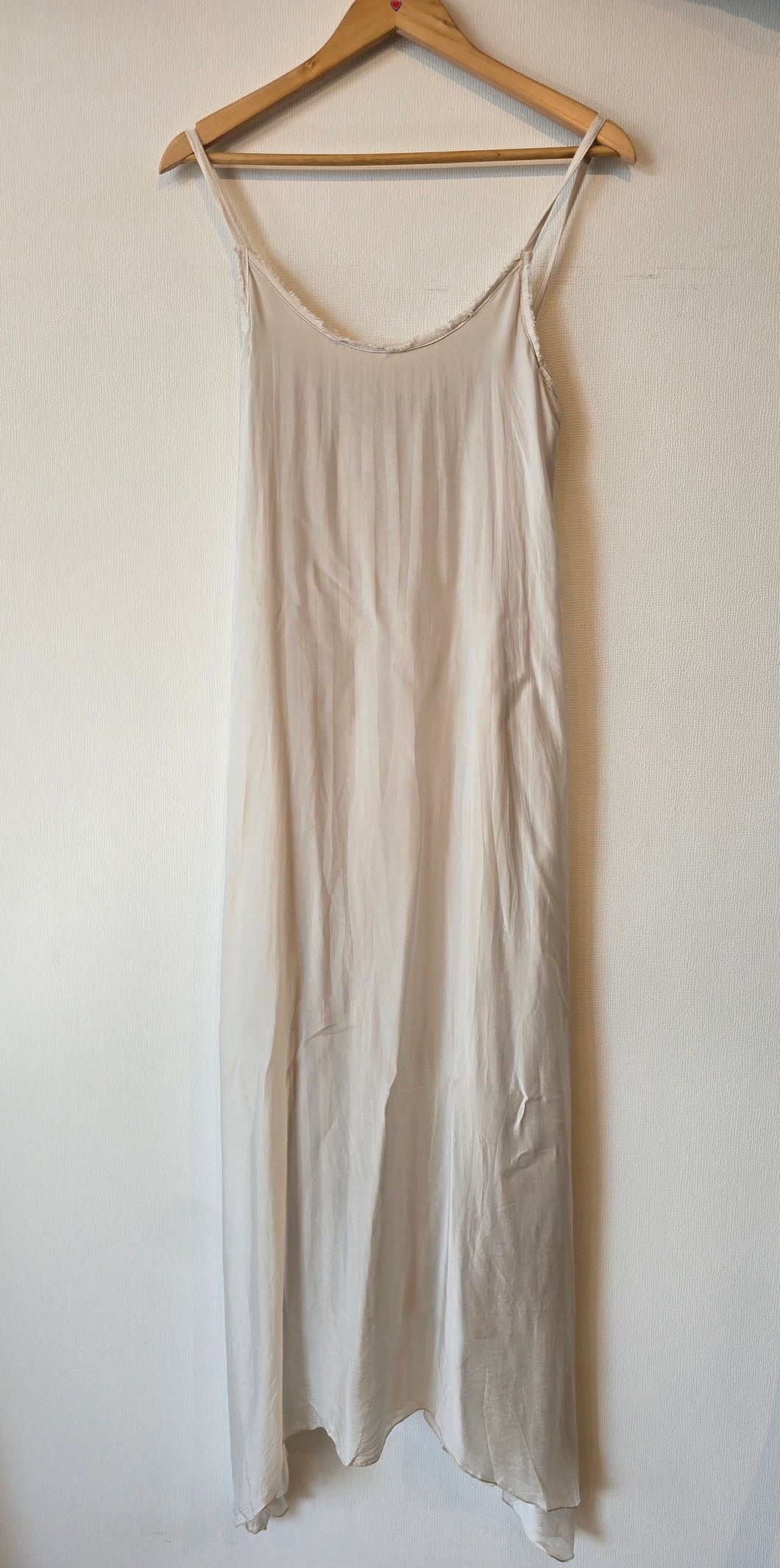 VESTIDO SEDA LARGO