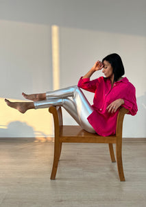 LEGGING PLATEADA