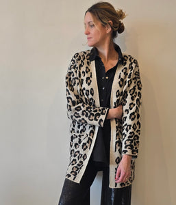 CHALECO ANIMAL PRINT ABIERTO