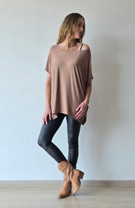 POLERA ALGODON MANGA CORTA
