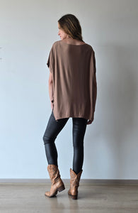 POLERA ALGODON MANGA CORTA