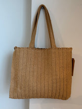 Cargar imagen en el visor de la galería, CARTERA PLAYA YUTE NATURAL
