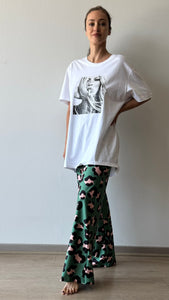 PANTALON SOFIA ANIMAL PRINT VERDE