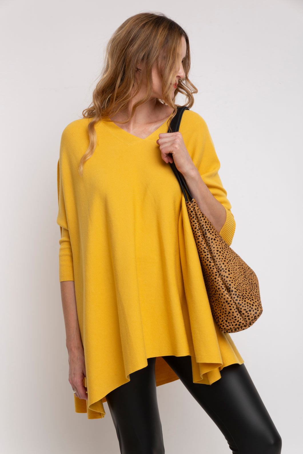 CHALECO PONCHO ELISA (VARIOS COLORES)