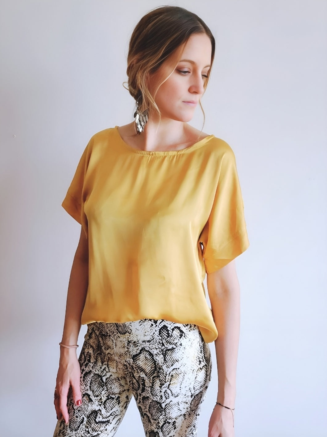 BLUSA SEDA TOSCANA