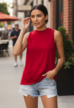 Cargar imagen en el visor de la galería, POLERA ALGODON SIN MANGA
