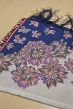Cargar imagen en el visor de la galería, PAÑUELO FLECOS AZUL
