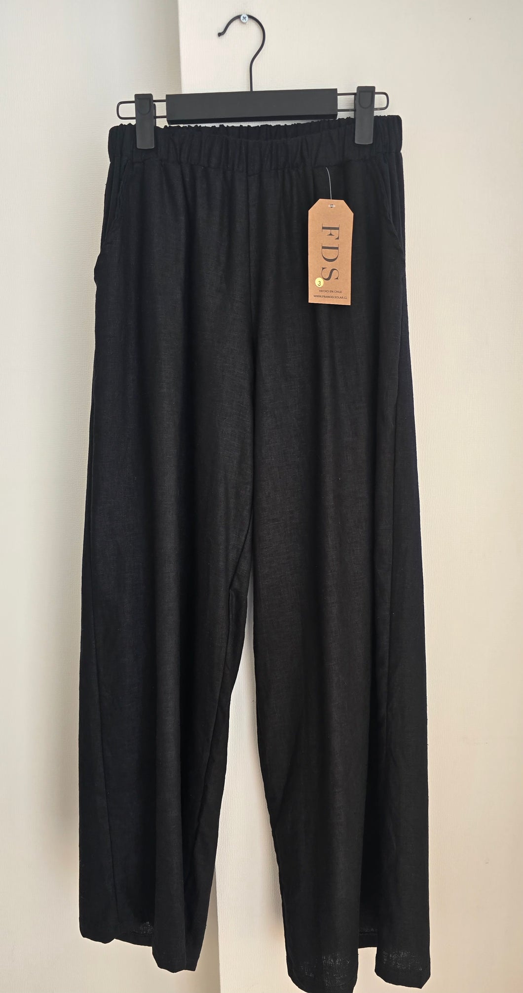 PANTALON LINO NEGRO