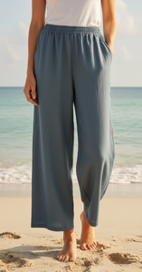 PANTALON LINO AZUL PAQUETE DE VELA